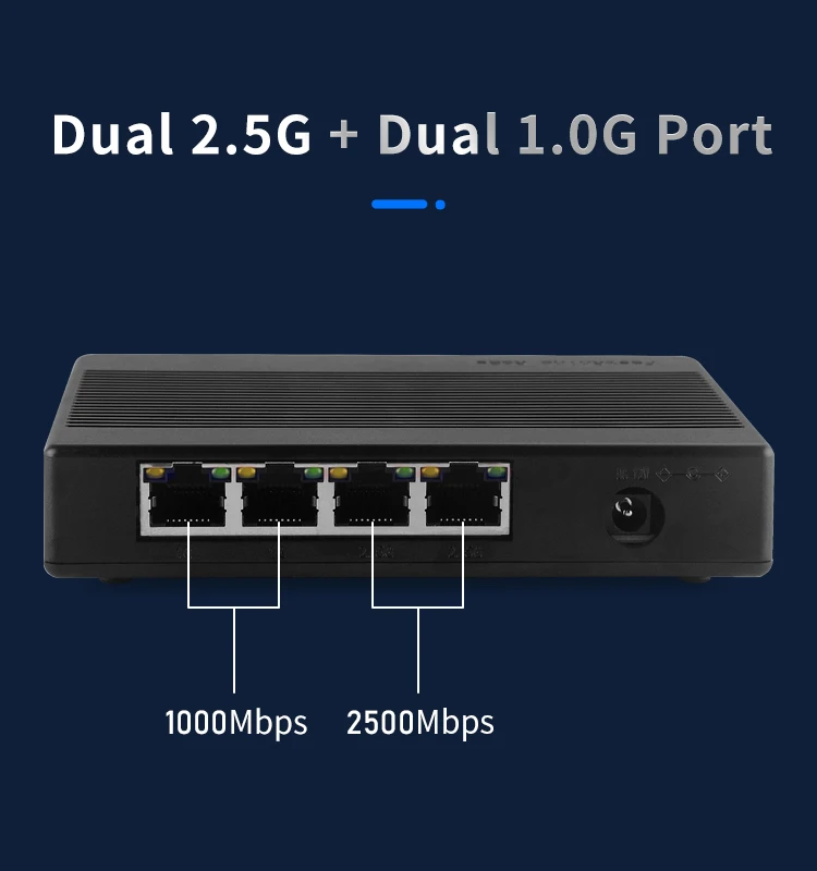 Digital signage player Mate local network server 2.5G 1G high speed port Save 95% power cost LAN RK3568 Mini Server