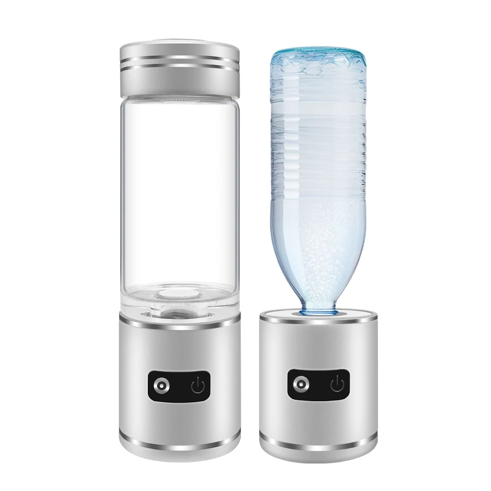 Unosuich Portable Glass Cup SPE Hydrogen Rich Maker Hydrogen Generator  Hydrogen Water Bottle
