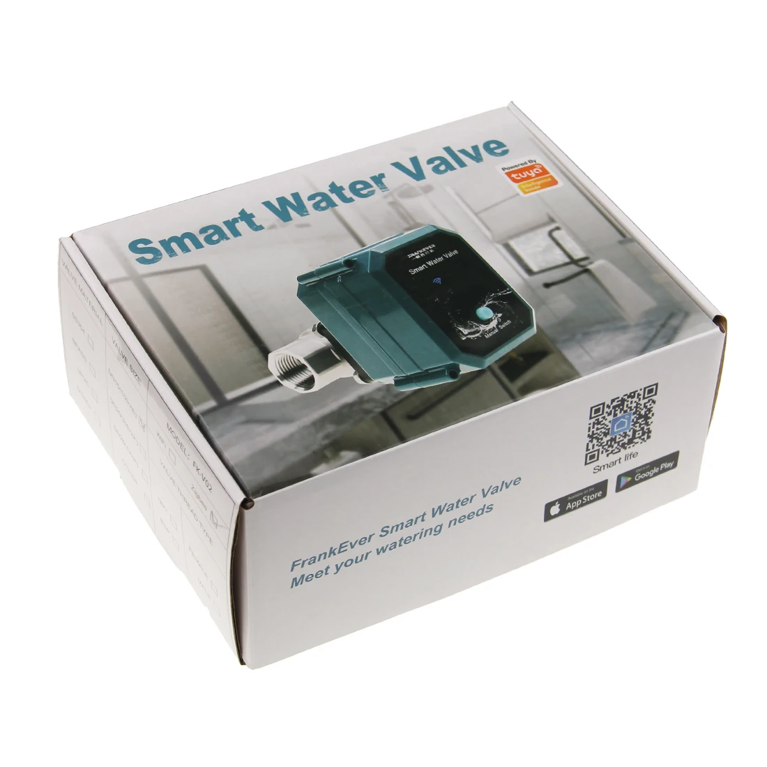 Automatic Tuya Smart Wireless Intelligent Wifi Water Valve Leak Detector Sensor Irrigation Shutoff