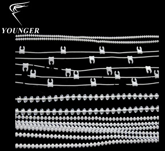 automatic plastic round loop ball chain rolling machine for puller roller blinds rosary string beads curtains