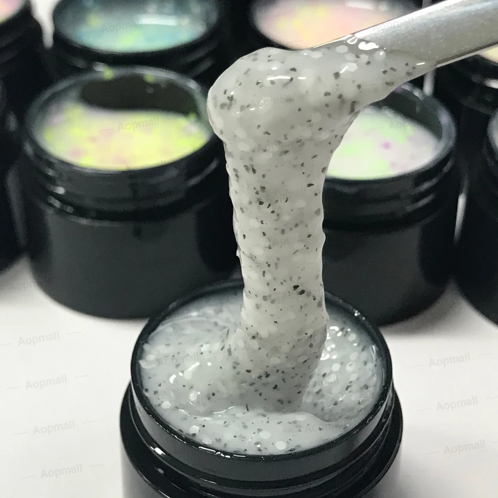 AOPMALL new arrival cream builder extension gel uv gel nail polish for nail art