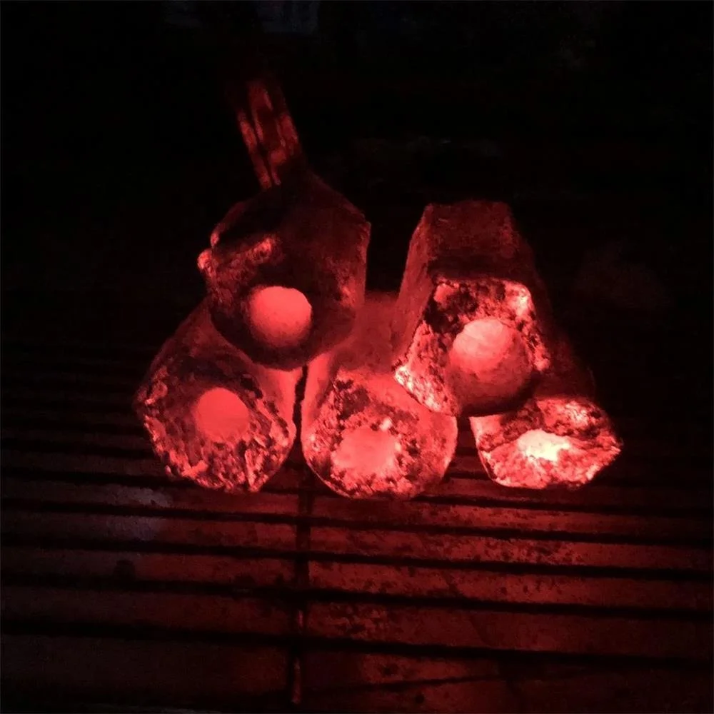 YKS Burning4-5hours шестиугольный древесный уголь для