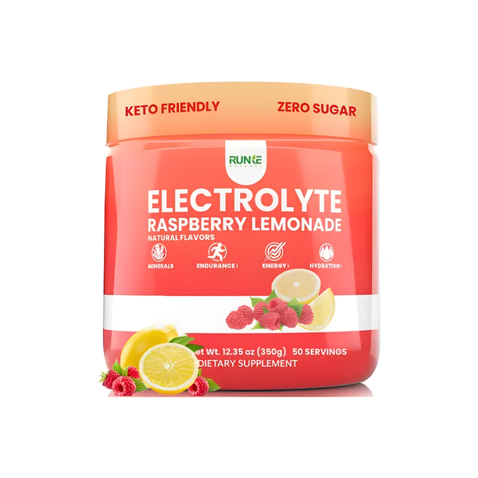 Chinese Factory Supply Sport Supplements Instant Hydration Keto Electrolyte Powder PreWorkout Supplement Solid Drink Electrolyte