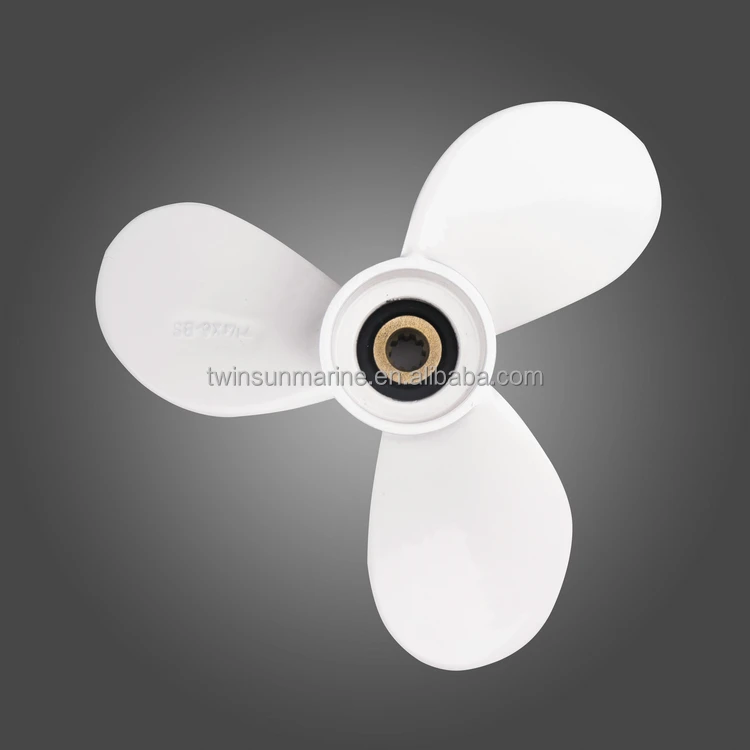 Aluminium Alloy 3 Blades Yacht Propeller for Outboard Motor Underwater Marine Ship Propellor motores fuereborda accessory