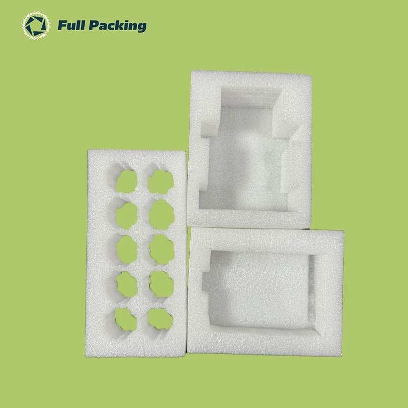 Custom Top Selling Die Cut Insert Molded Foam  Protective  Packaging Sponge EPE  Foam  Foam Tray