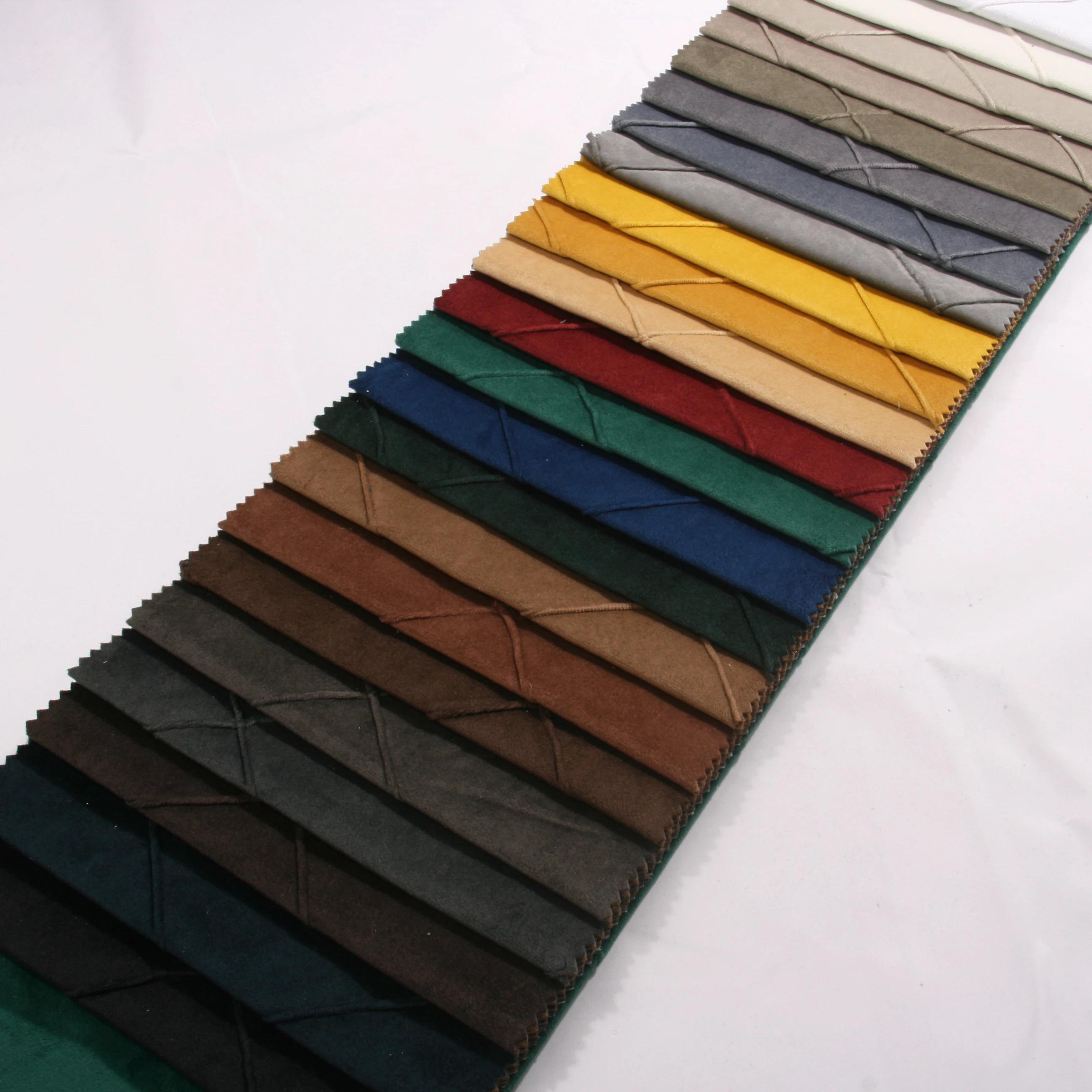 Factory price sofa textile velvet embroidered holland velvet fabric for sofa upholstery