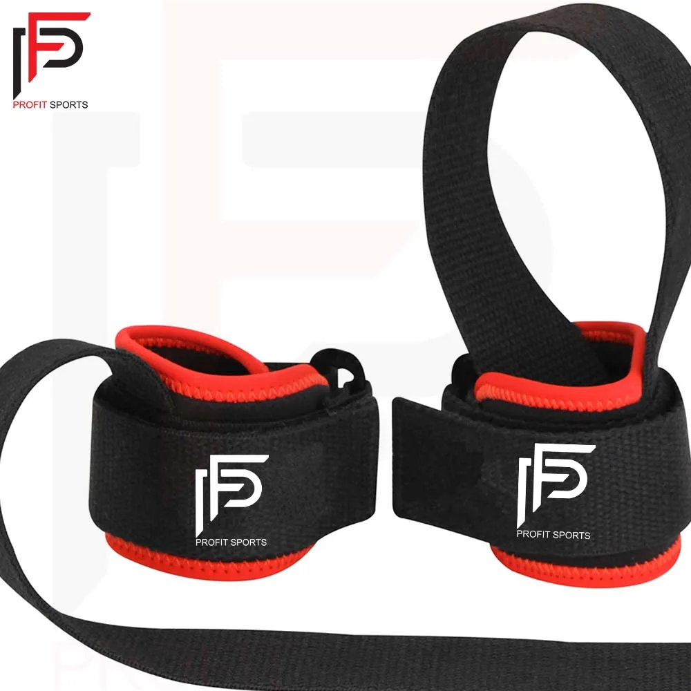 Weight Lifting Straps Cushioned Wrist Strength Training Gym Wrist Straps weightlifting Protective Durable Custom Wrist Wraps