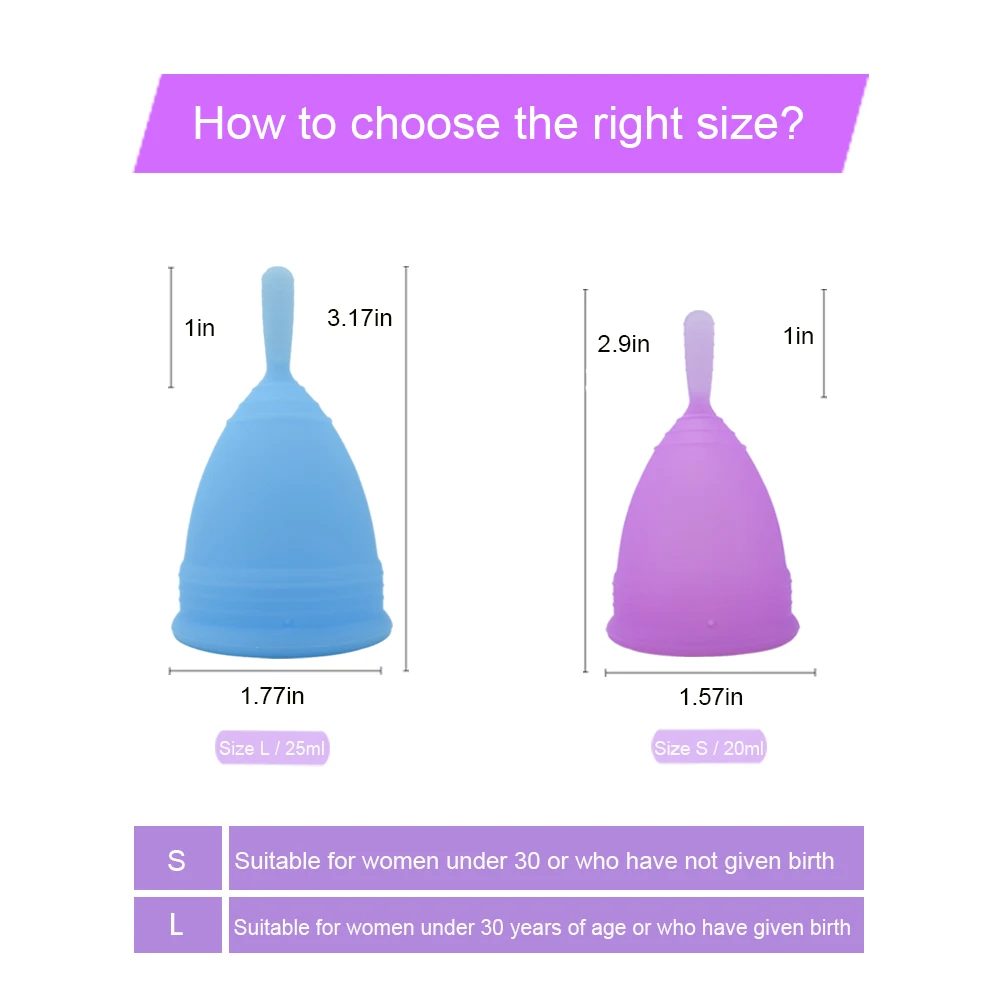 OEM 100% медицинский силиконовый многоразовый Менструальный Кубок Copa менструальные Сертификаты доступны сертификаты ROSH Fr