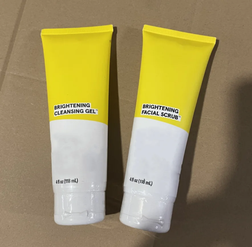 Private Label Acre Brightening Exfoliating Pore Cleaning Green Mud Seaweed Exfoliating Blackhead Facial Scrub Vegan Product
