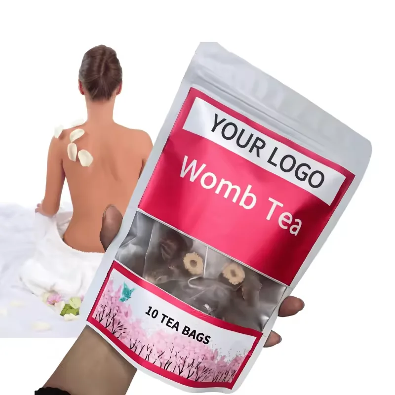 Customize Logo Herbal Womb Tea Yoni healing Detox Tea Help Female Fertility Pregnancy