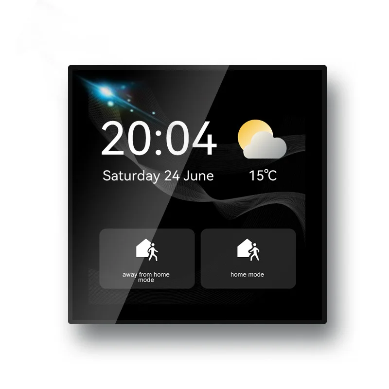 2022 Новое поступление 4 дюймовый сенсорный экран дисплей Смарт домашний Zigbee система с alexa google home функция голосового