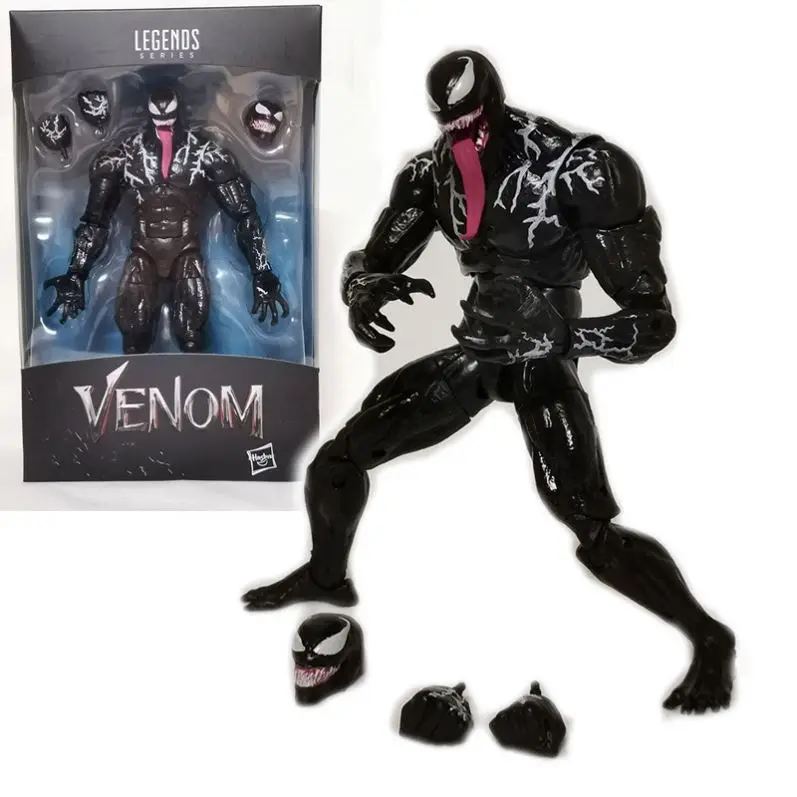 Wholesale Venom 2 Movie 7 "venom Action Figure Vampire Gwen Miles Super Action Figure PVC Color Box Unisex 7 Inches PURUIGE