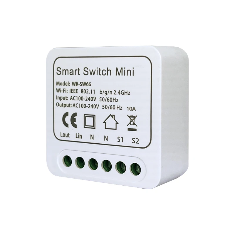 Умный мини-выключатель Tuya с поддержкой Wi-Fi/Zigbee 10