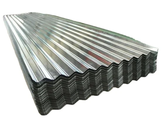 Perforated Galvanized Steel Roofing Sheet For Building Tianjin Price DX51D Zinc Corrugated 0.14mm Z80 Tole  Iron Roofing Sheet