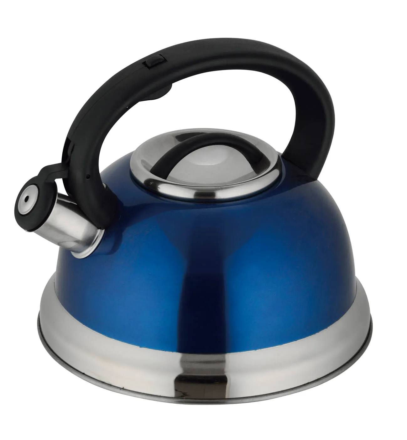 Manufacturer Wholesale Whistle Stainless Steel Teapots Water Kettles with Wooden Handle Whistling Gas Kettle