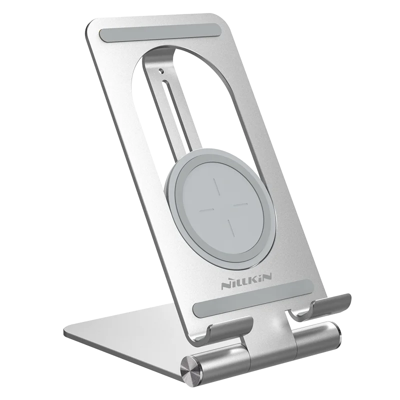 зарядки по стандарту Qi стенд с подставка для ноутбука с регулируемым углом наклона Беспроводная зарядная подставка для iPad