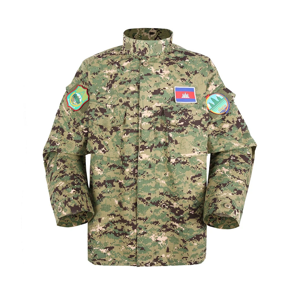 Custom Logo Detachable Warm Inner Fleece Field Jacket Coat Thickening M65 Tactical FieldJacket