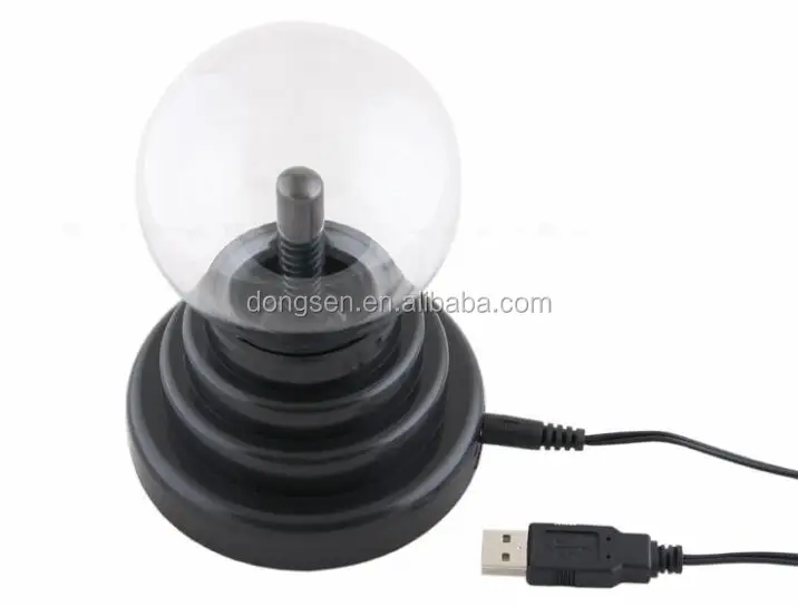 Plasma ball lamp electrostatic touch sensitive ion magic lamp      3inch Plasma ball