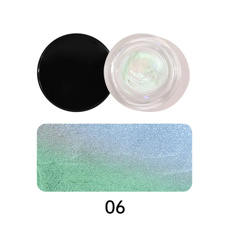Custom Logo Single Performance Face Color Makeup Eyeliner Eye Shadow High Pigmentation Custom Multichrome Eye Shadow Chameleon