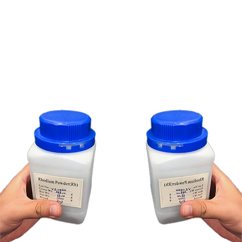 HSG 99% 99.95% 99.99%purity Rhodium metal powder price