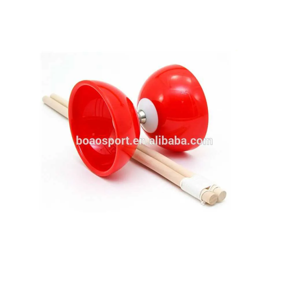 chinese yoyo diabolo with wooden stick