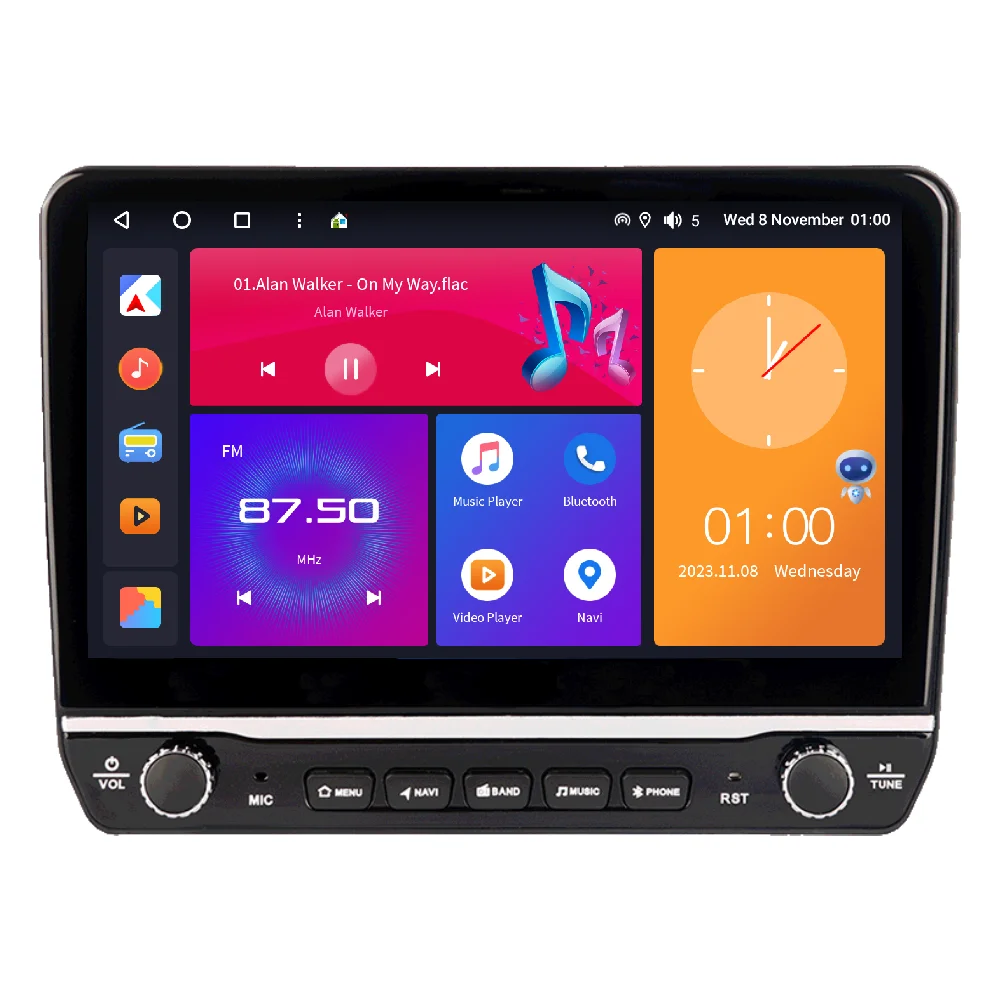 s7, 9inch 1K double knobs universal, 4+32G, support 360, 4G, car navigation, universal car dvd player for all models