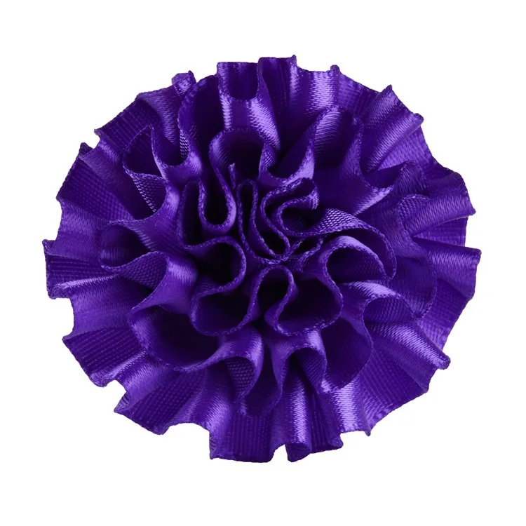 Custom high quality carnation ribbon flower decorative for dress