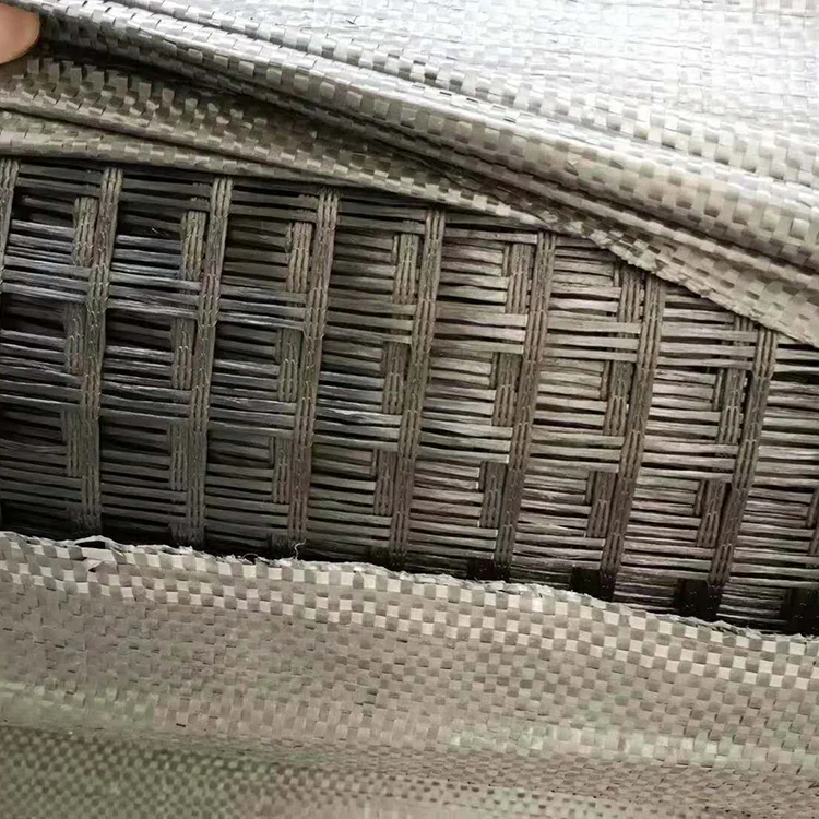 biaxial 100% new material fiberglass geogrid 100 kn 150kn 1-6m soil stabilization fiberglass geogrid