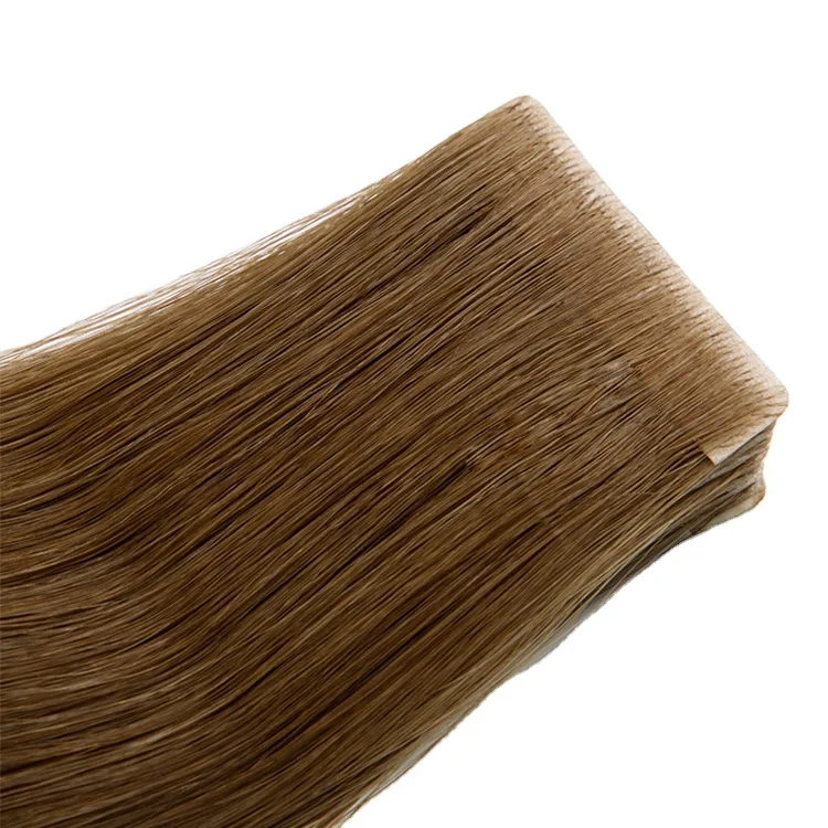 
Virgin Brazilian Hair 100% Remy Human Double Drawn Tape Hair Extensions 