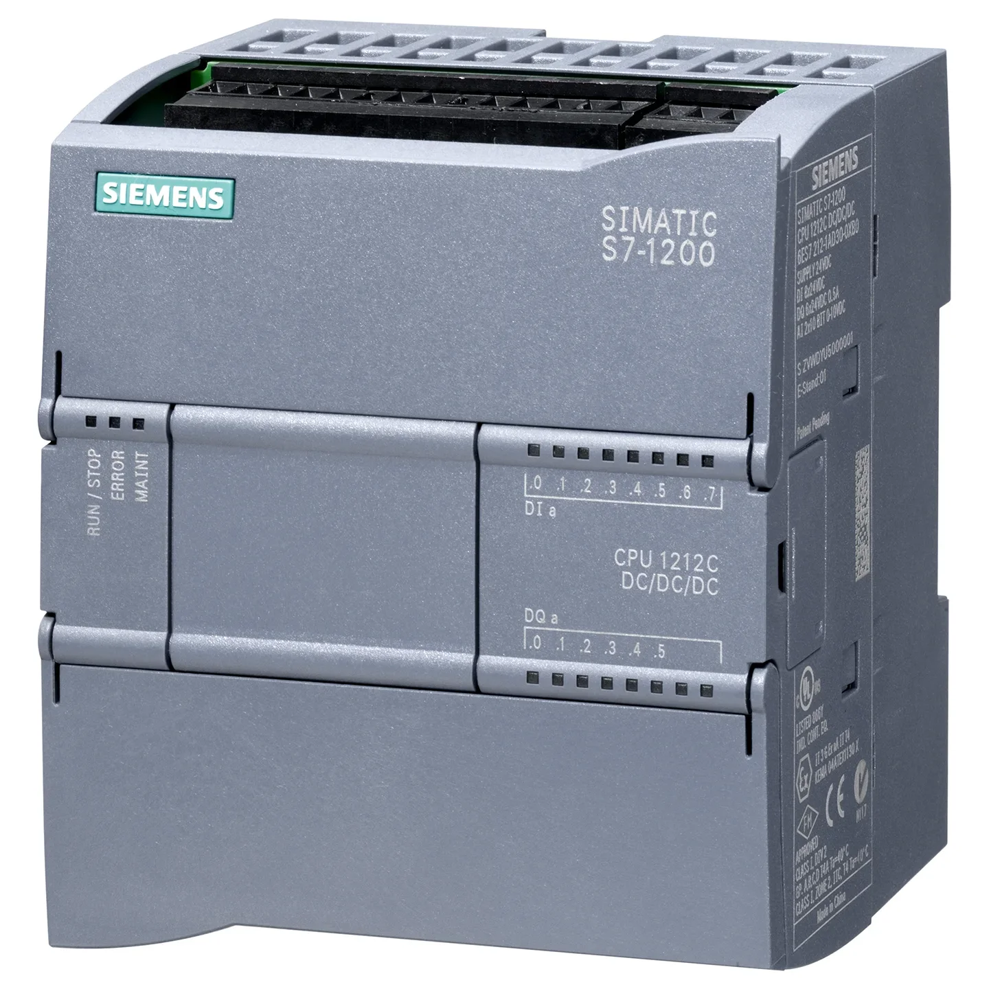 6ES7212-1AE40-0XB0 S7-1200 Series PLC Controller New Original Warehouse Stock 6ES7 212-1AE40-0XB0 Compact CPU DC/DC/DC