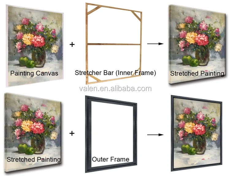 Abstract Gold Leaf White Flowers Modern Canvas Decorative Posters Canvas Wall Art Picture Printing Living Room Home Decor