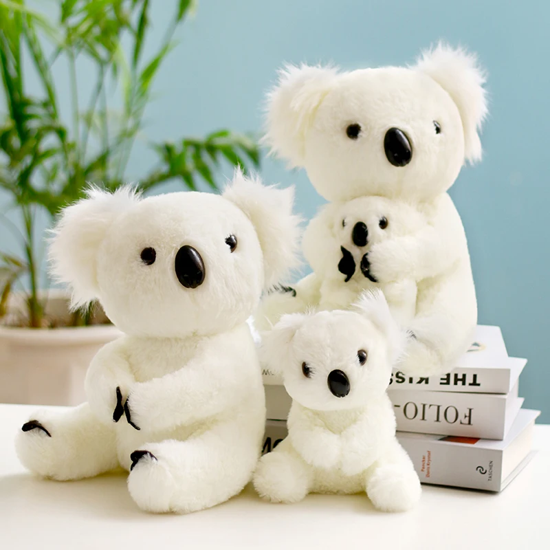 Mama Koala Simulation Stuffed Plush Doll Kids Animal Toy Custom Soft Baby Fluffy Fashion Australia Koala Bear Plush toy