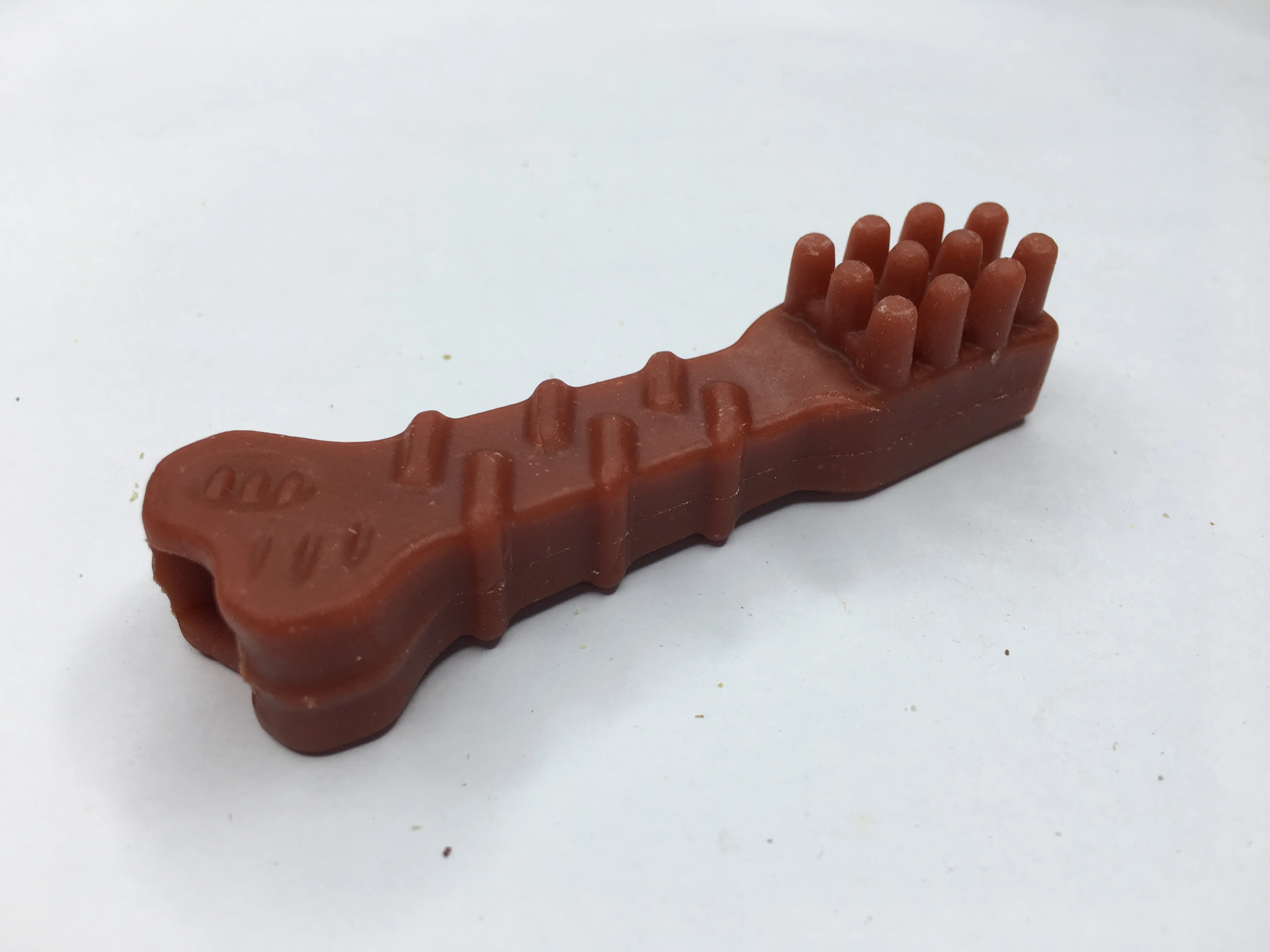  High Quality Multiple Flavors Rawhide Alternative Bone Toothbrush Dog Dental Vege