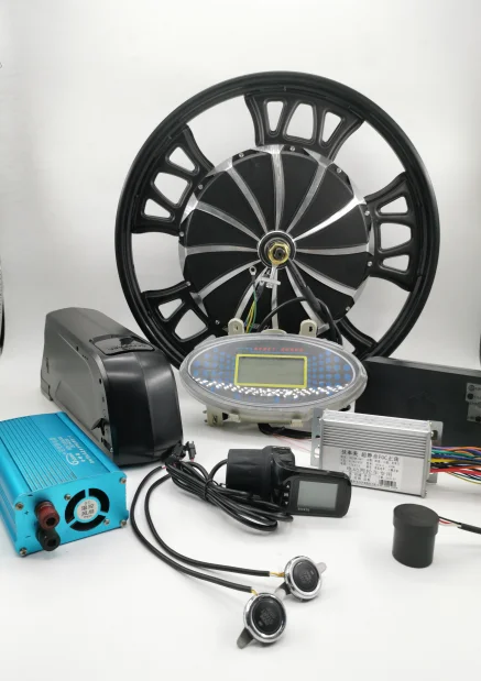 electric bike hub motor inverter converter controller battery case kit from China