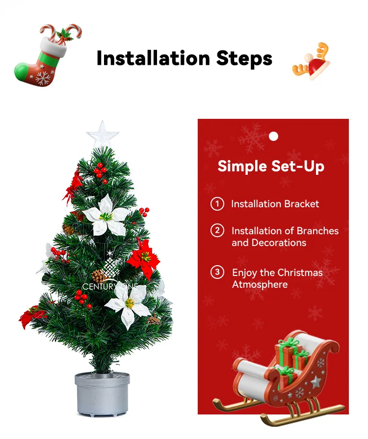 Factory Wholesale HIgh Quality Full PVC decorative christmas trees