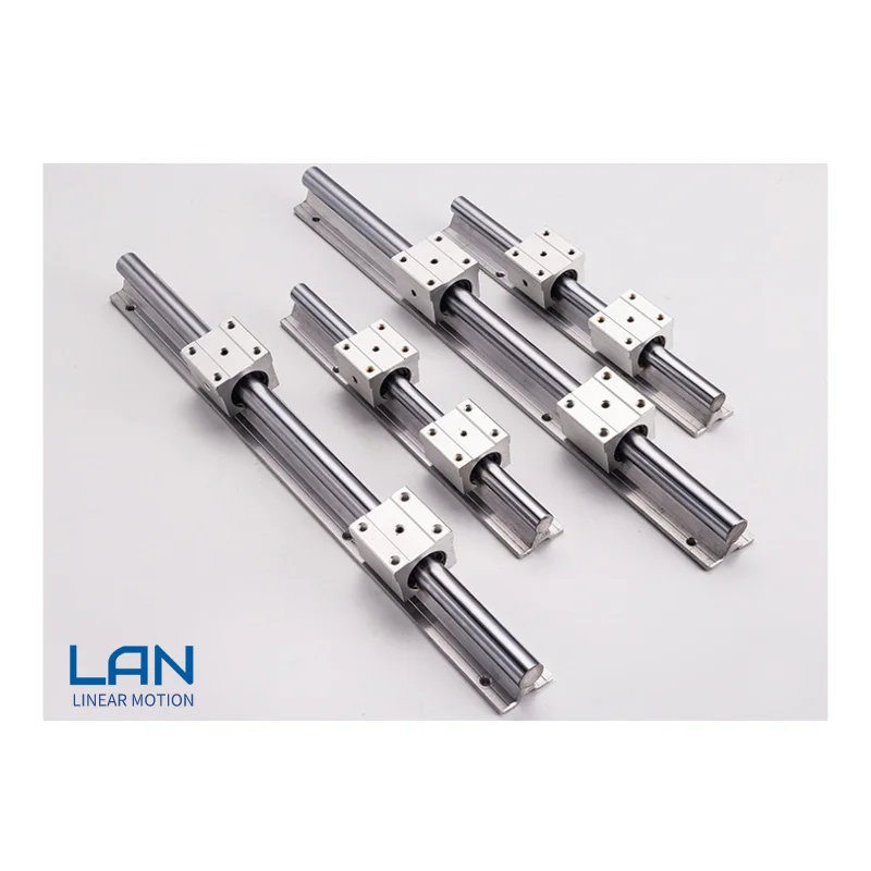 
SBR25 Cylindrical Guide Rail Up To 3000mm With SBR25UU SBR25LUU Linear Bearing Slide Unit 