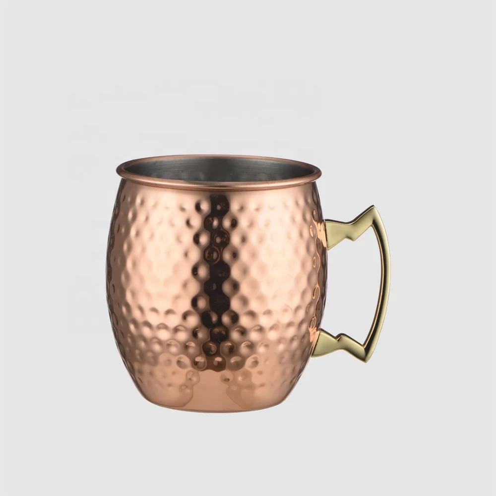 Factory Direct Reusable 500ml Stainless Steel Beer Wine Rose Gold Australian Coffee Cup Mug