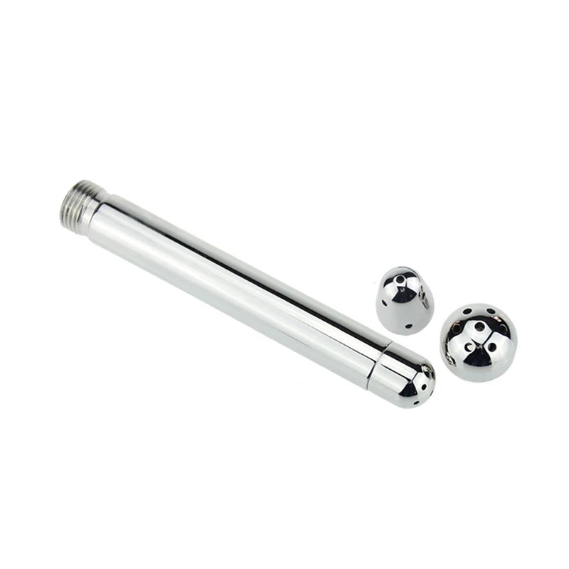 Hot Selling 3 Heads Aluminum Enema Shower Vaginal Anal Cleaner Douche