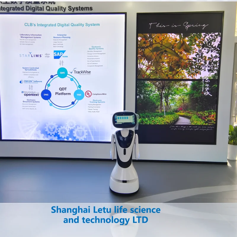 Smart Interactive Custom Artificial Intelligent Robot For Exhibition Hospital Museum Reception Robot