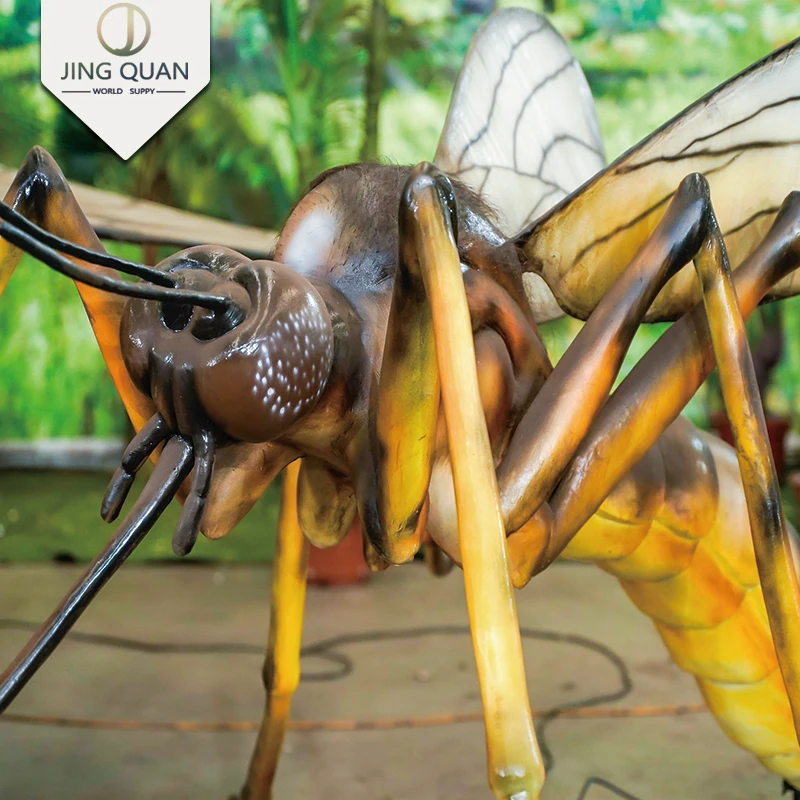 Mosquitoes Animatronic Animals Realistic Robotic Insect Park Outdoors for Sale