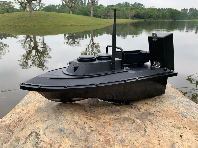 Top Seller  2Bait Hopper And Night Lights 500m RC GPS Fishing Bait Boat For Carp Fishing
