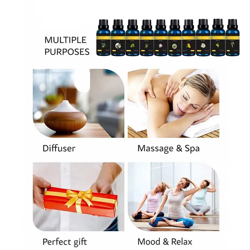 Natural Massage Oil Ingredient 100% Pure Natural Cedarwood Essential Oil