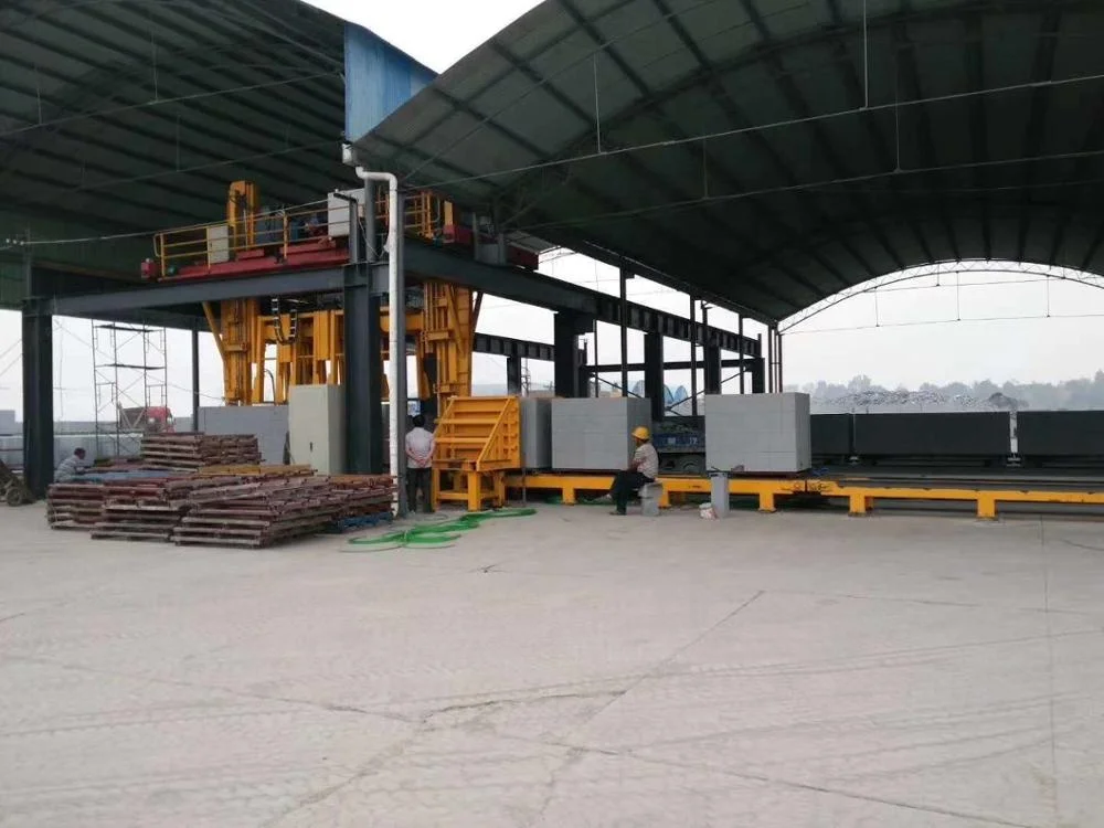 Lightweight AAC Concrete Block And Panel Making Plant AAC Equipment