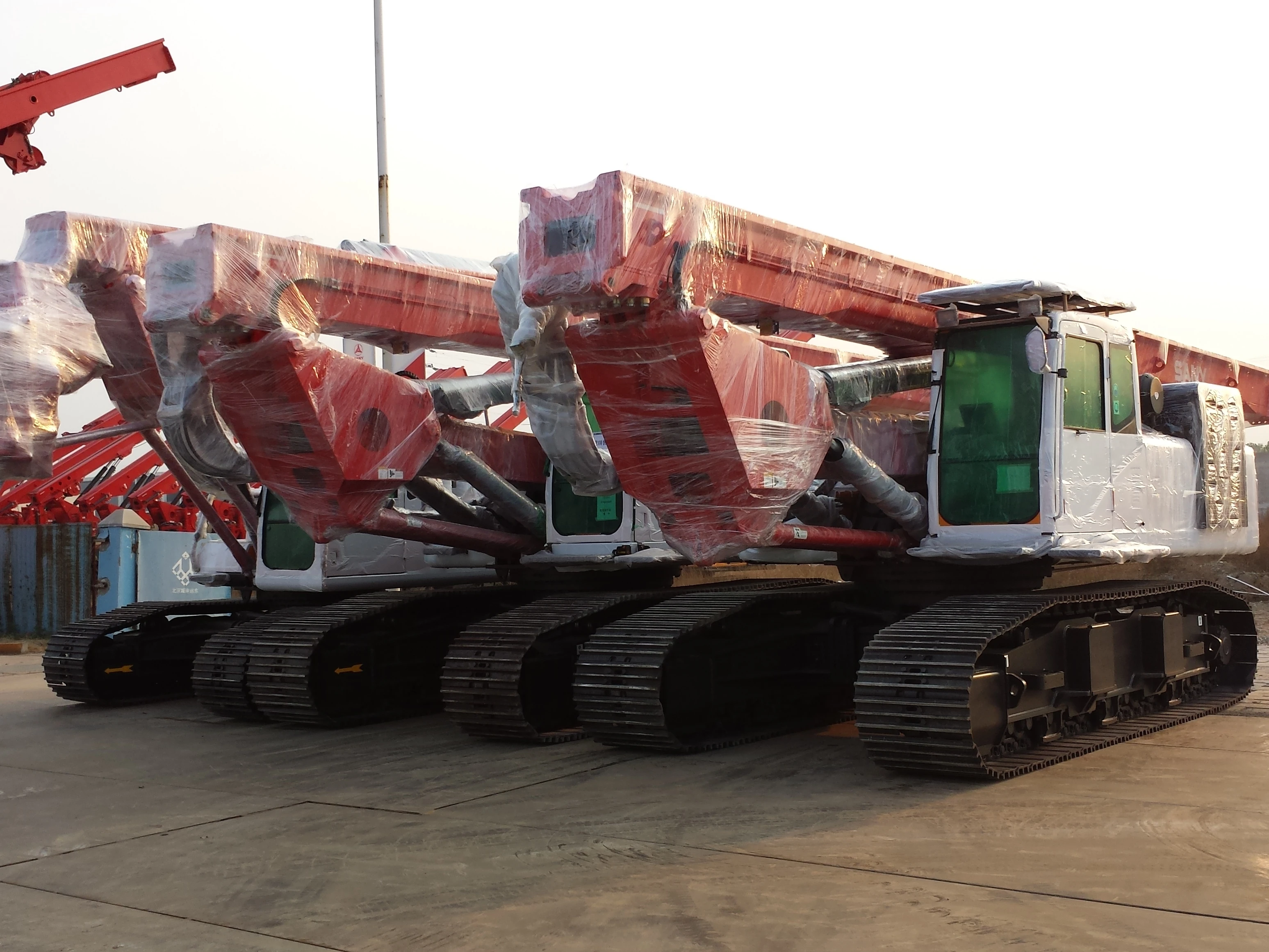 Sr205c Hydraulic Rotary Drilling Rig 64m Mining Machine With Good Quality