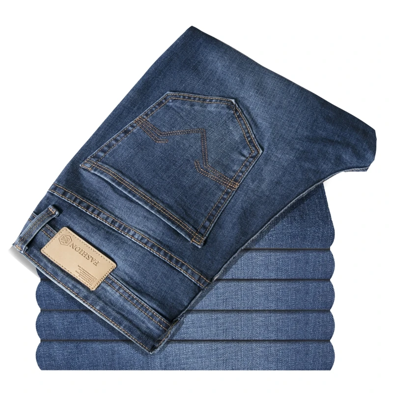 Mens Skinny Slim Fit Workout Denim Trousers Stretch Straight Leg Fashion Jeans