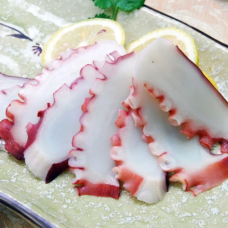 Oem Hot Selling Healthy Japanese Seafood Food Material Natural Taste Frozen Boiled Octopus Cleande Baby Octopus