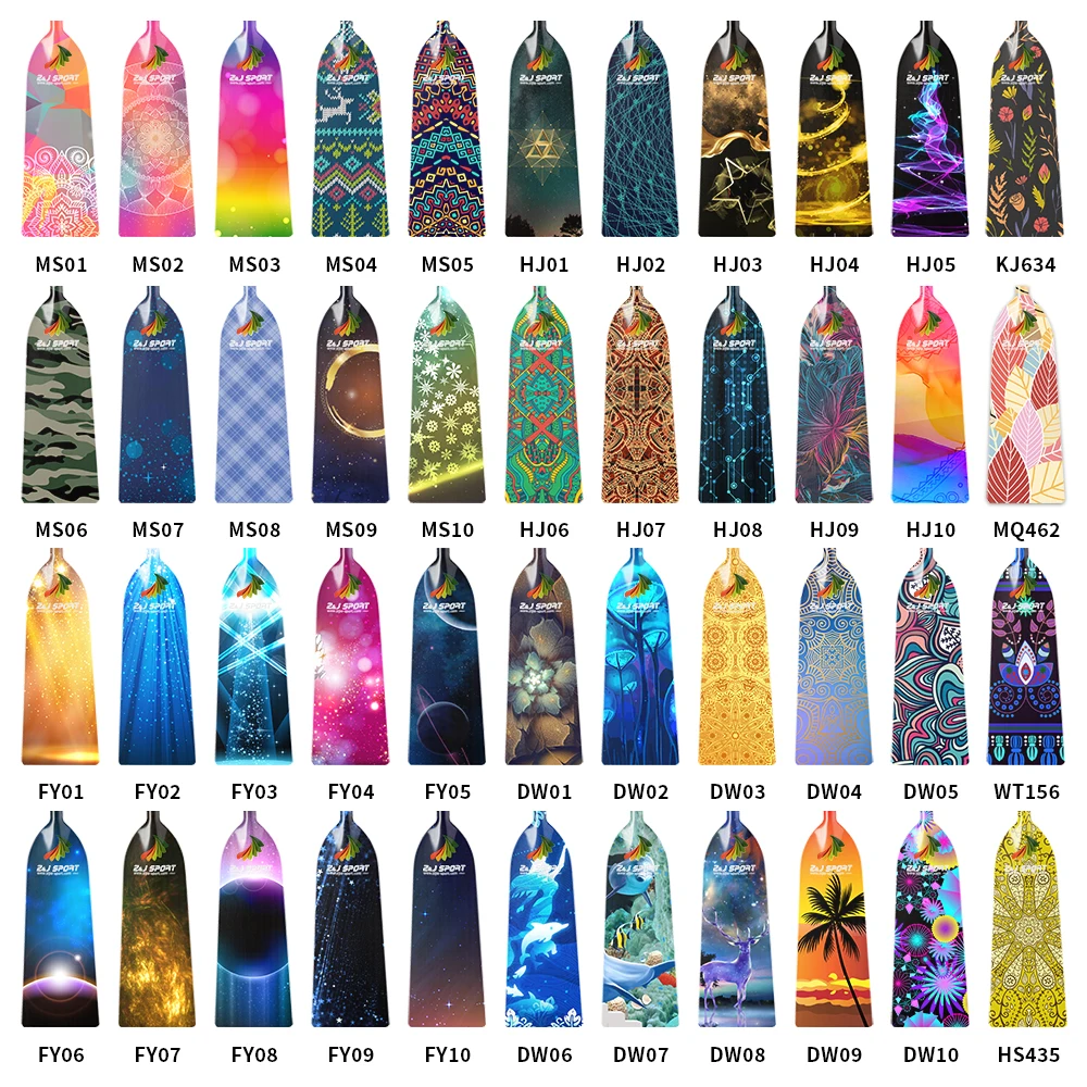 2021 ZJ SPORT Best Selling  IDBF Approved Carbon Dragon Boat Paddle With New Graphics on the Blade OPDP