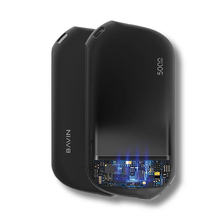 BAVIN PC158 Wholesale Cheap Powerbank 5000 mah Custom Logo Power Bank thin portable power bank