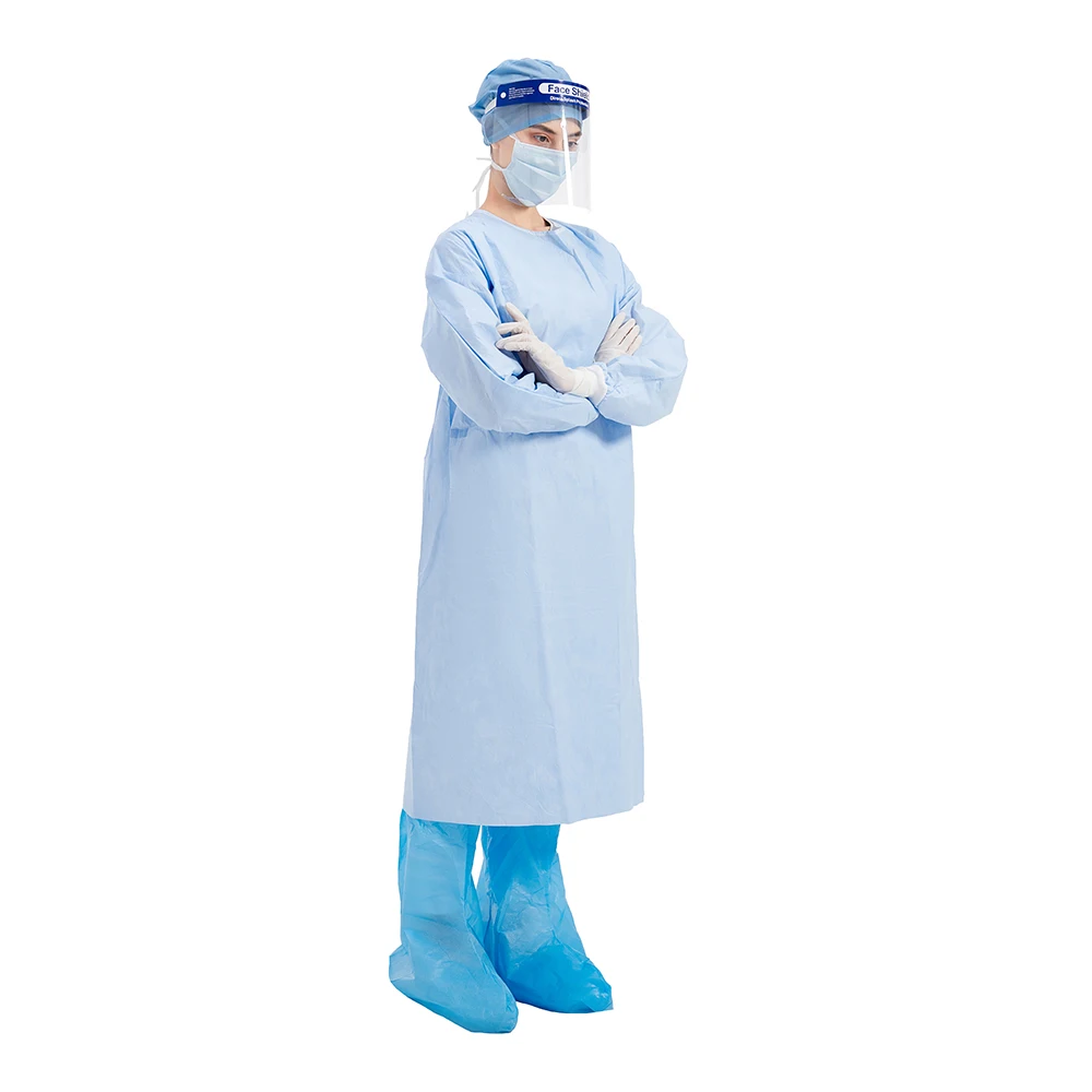 surgical gown level 3 theatre gown surgical protective gown nonwoven disposable  CE  510 K HAIXIN  HEALTH  medical suppliers