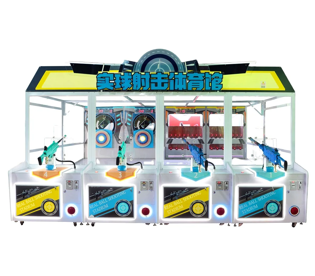 2024 Popular Gaming Equipment Multiplayer Arcade Game Machine Highly profitable gaming equipment Real Ball Shooting Game Machine